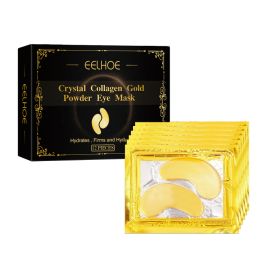 Skin care products Collagen Eye Mask Daily Care for Skin Hydrated Moisturizing Elastic Soft (Option: default)