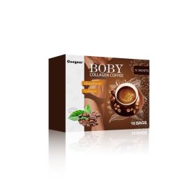 Googeer Collagen Coffee Firming Thighs Abdominal Tightening Body Shaping Curves Body Fit Coffee (Option: default)