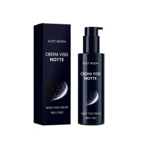 Men's Night Face Cream Hydrating Moisturizer Hyaluronic Acid Overnight Skin Care Lotion Soft (Option: default)