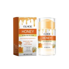 Exfoliating Cream Hand and Foot Bar Deep Moisturizing Softening Skin Cleansing Honey Nourishing Hand and Foot (Option: default)