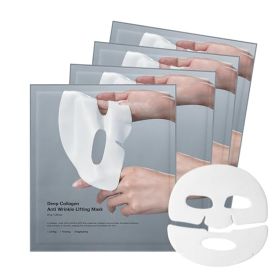 Deep Collagen Anti Wrinkle Lifting Mask, Real Bio Collagen Face Mask Overnight,Korean Collagen Sleep Mask,Collagen Mask Overnight, (Option: default)
