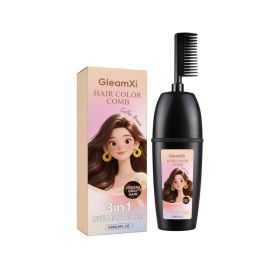 GleamXi Botanical Hair Dye Cream 150ml Damaged Hair Repair Smoothing and Detangling for Daily Hair Care (Option: default)