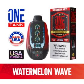 ONE TANK 40K PUFFS 50MG/ML(Watermelon-Wave) (Option: default)
