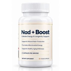 NMN Supplement For NAD Support Cellular Energy Healthy Aging With Ubiquinol Resveratrol (Option: 1 bottle)