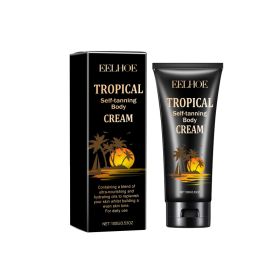 Self Tanning Cream Nourishing Moisturizing Hydrating Bronzing Glow Body Care Treatment (Option: default)