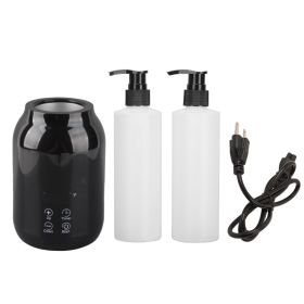Essential Oil Heater LED Display Temperature Adjust Single Massage Oil Bottle Warmer 110‑240V US Plug (Option: default)