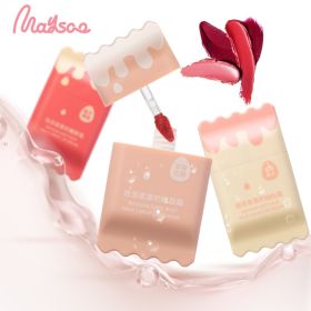 Maysoo(#03) Milk Candy Lip Cream – Soft Matte Finish, Long-lasting, Hydrating, Cute Candy-Inspired Design, Precision Tip Application(#03) (Option: default)