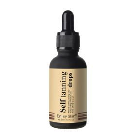 Enjoy Skin Organic Self Tanning Serum Wholesale Sunless Tanner Solution Serum Home Oils Tan Self Tanner Tanning Serum Drops (Option: default)