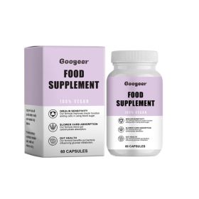 Googeer Blood Glucose Control Balance Capsules Food Supplements Body Care (Option: default)