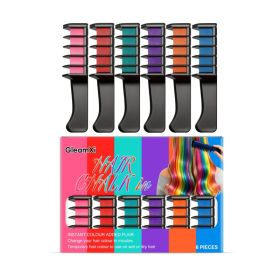 Hair Brush 6-Piece Smoothing and Detangling Nourishing Moisturizing Long Lasting for Daily (Option: default)
