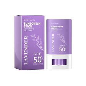 Sunscreen Stick UV Protection SPF Refreshing Non Greasy Moisturizing Facial Sun Block Protector (Option: default)