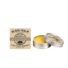 Beard Wax for Men Argan Shea Styling Balm Smooth Hold Non-greasy Grooming Control Lightweight (Option: default)
