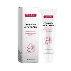 Collagen Neck Cream Moisturizing Nourishing Neck Skin Care Firming Massage Moisturizing Neck Cream (Option: default)