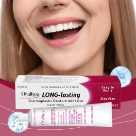 Oralhoe Denture 28g Teeth Whitening Deep Cleaning for Daily Oral Care (Option: default)