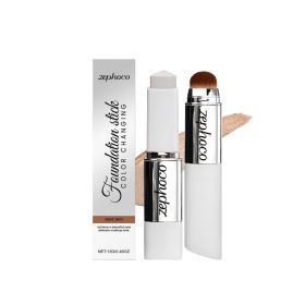 Color Changing Foundation Stick Deep Skin - Brightening Hydrating Lightweight (Option: default)