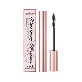 Mascara Black - Waterproof Long-lasting Smudge-proof (Option: default)