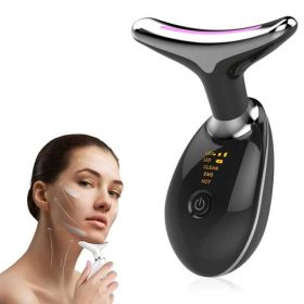 Neck Face Massager Face Sculpting Tool 3 Colour Modes and Vibration for Facial Massager for Double Chin (Color: W13535474)