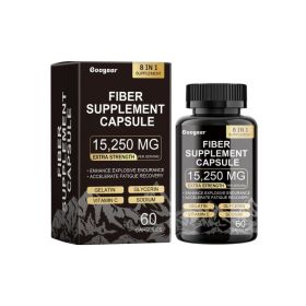 Googeer Multi-Effect All-in-One Capsules Fiber Supplement Capsules Body Therapy (Option: default)