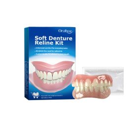 Oralhoe Denture 50g Natural Look Smile Enhancement Gap Filling for Daily Oral Care (Option: default)