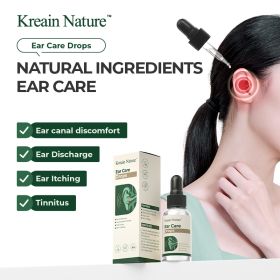 Only Self Pickup---Kreain Nature  Ear Care Drops Gentle Formula, Non-Irritating Gentle Formula, Easy To Use & Portable Dealsforyoudays (Option: default)