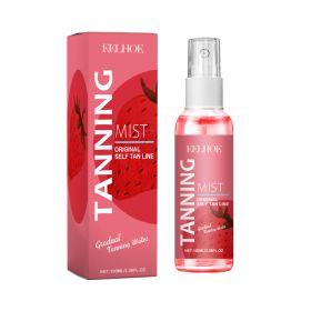 Tanning Mist Spray Sunless Bronzer Natural Glow Moisturizing Brightening Skin Tone Body Care (Option: default)