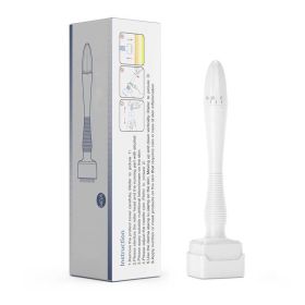 Microneedles Derma Roller Stamp 0.25 Mm, Micro Needle Skin Care Tool (Color: White)